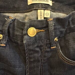 Good American Dark Denim High Rise Jeans